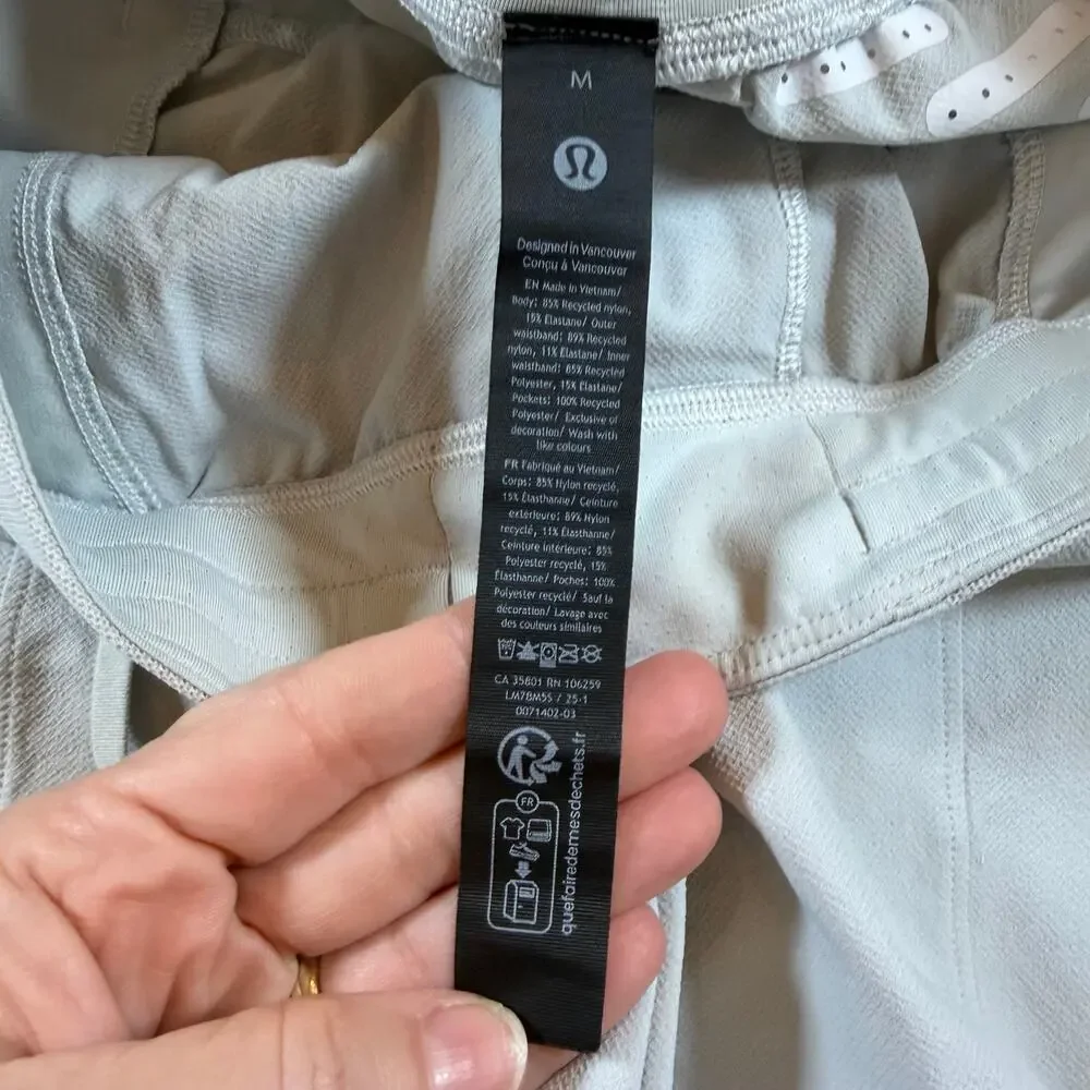 ABC WovenAir Pull-on Short 7” size Medium Gray - excellent condition - Picture 8 of 10